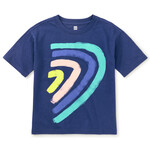 Tea Collection Rainbow Easy Graphic Tee