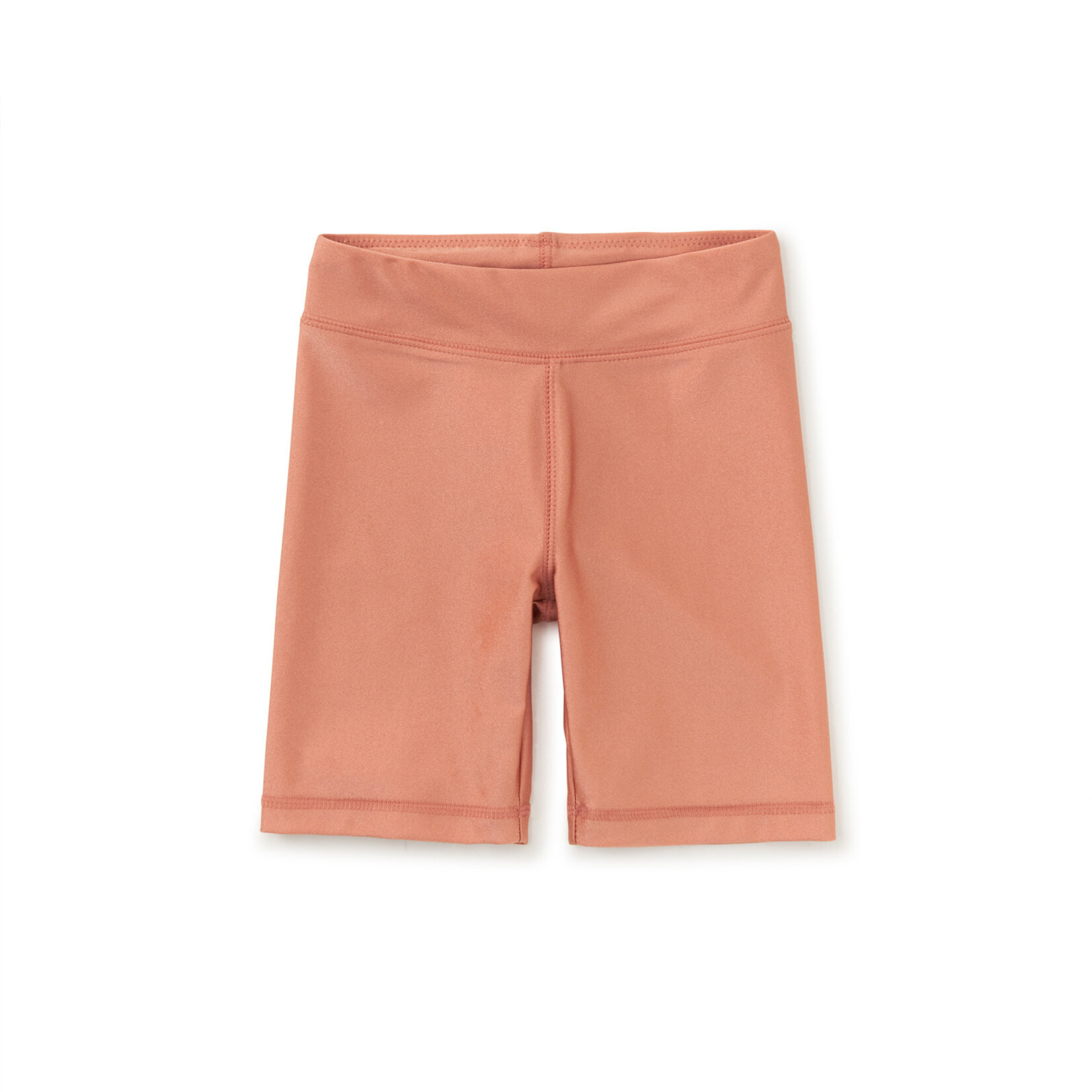 Tea Collection Toddler Shiny Bike Shorts Desert Sand