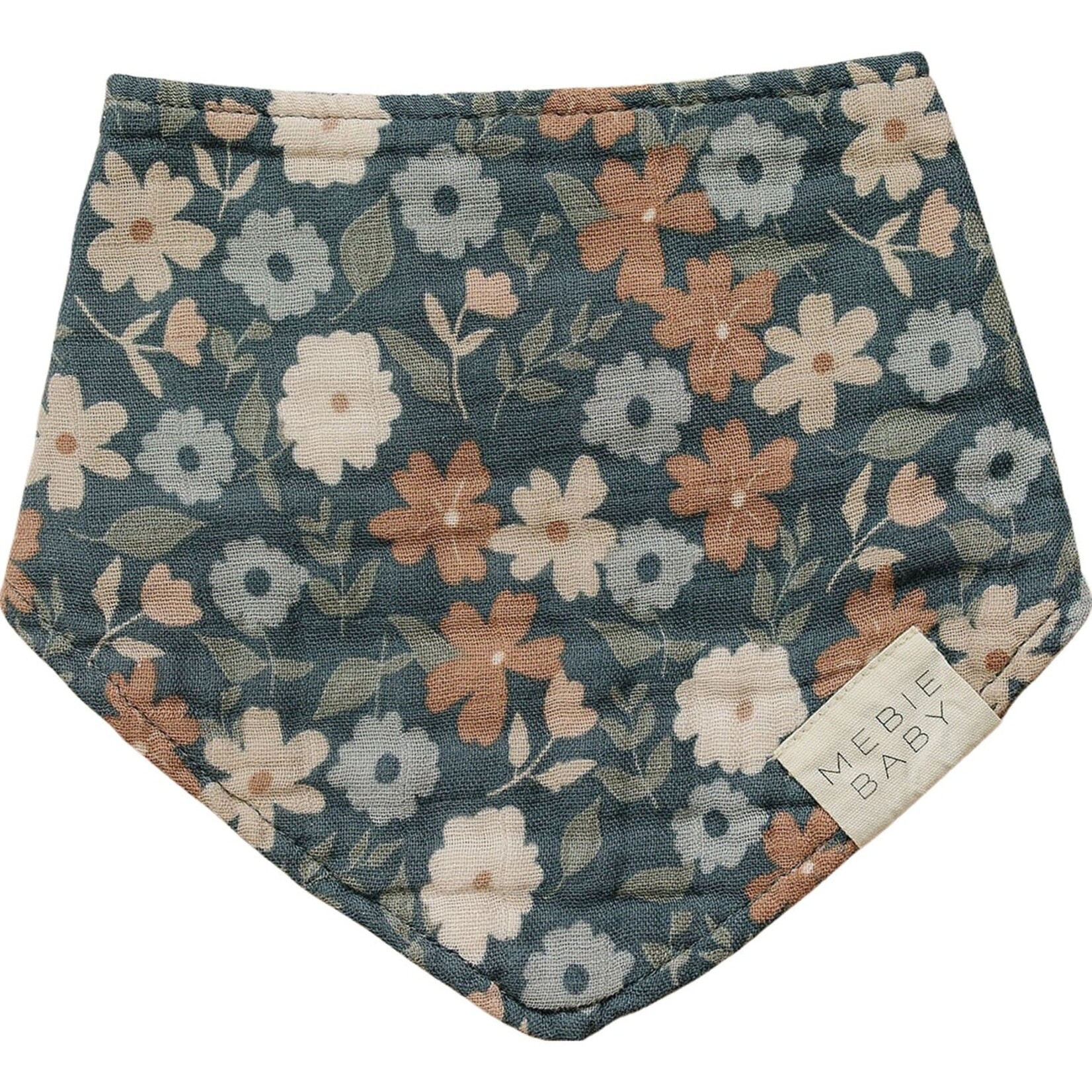 Mebie Baby Bib - Midnight Floral