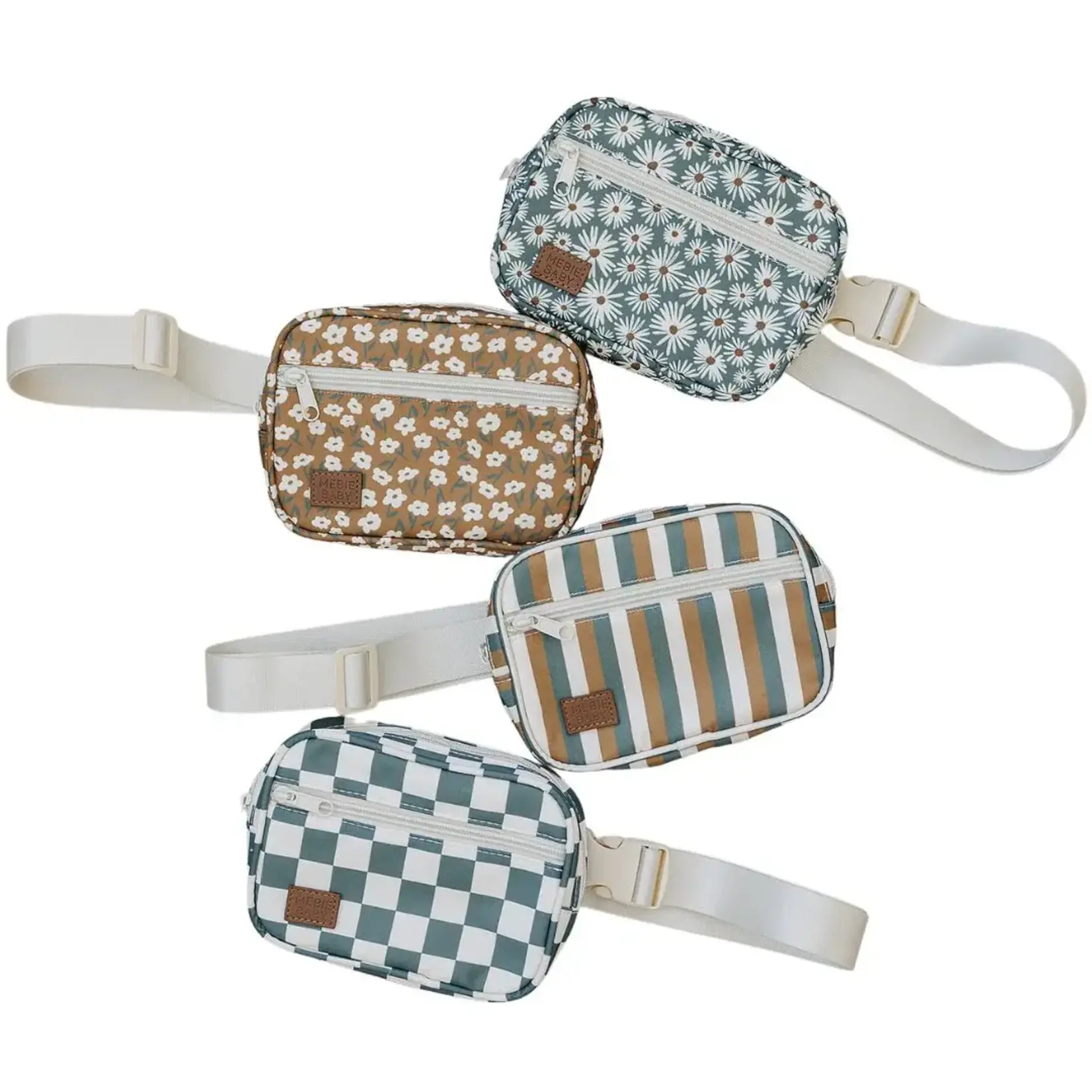 Mebie Baby Mini Fanny Pack Sunset Stripes