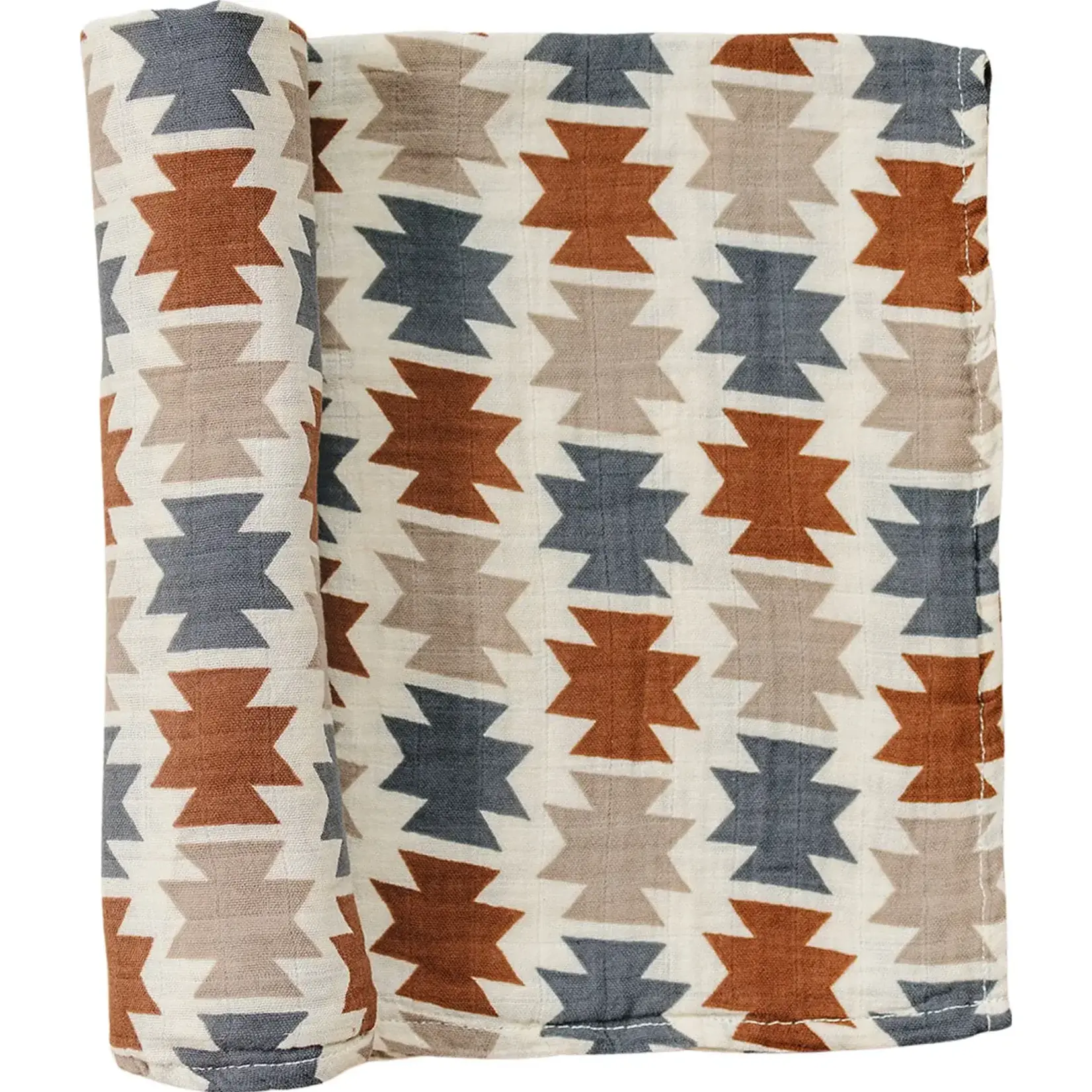Mebie Baby Muslin Swaddle - Western Aztec