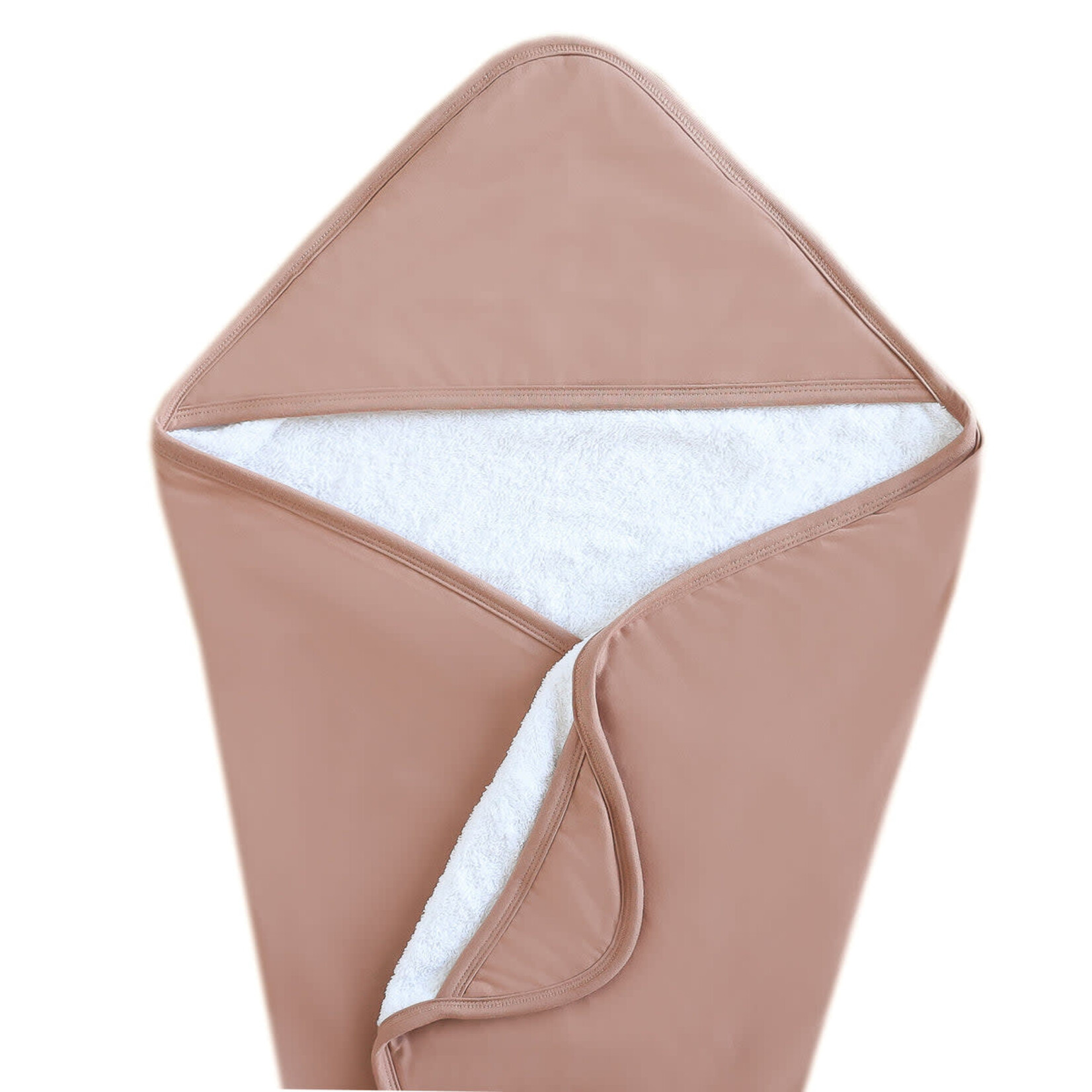 Copper Pearl Premium Baby Knit Hooded Towel - Pecan