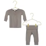 Lou Lou and Company Top + Bottoms Set - River Taupe
