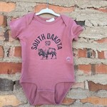 Shamaim South Dakota Baby Onesie - Mauvelous