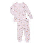 Magnetic Me Long Sleeve Pajama Set - Purple Rein