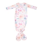 Copper Pearl Newborn Knotted Gown - Bloom
