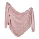 Copper Pearl Knit Swaddle Blanket - Maeve