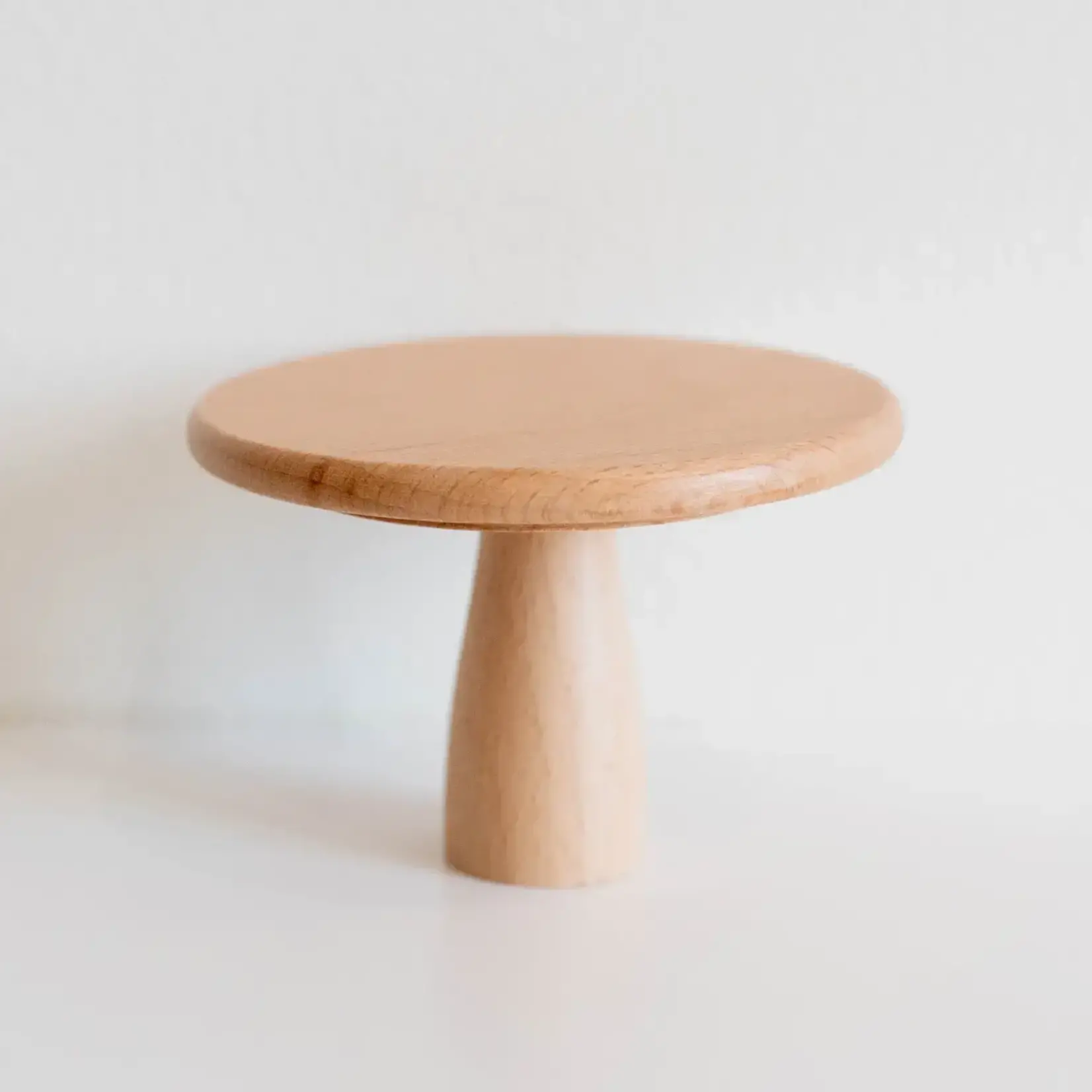 Macy Mae Dollhouse Designs Round Bistro Dining Table | Natural Wood