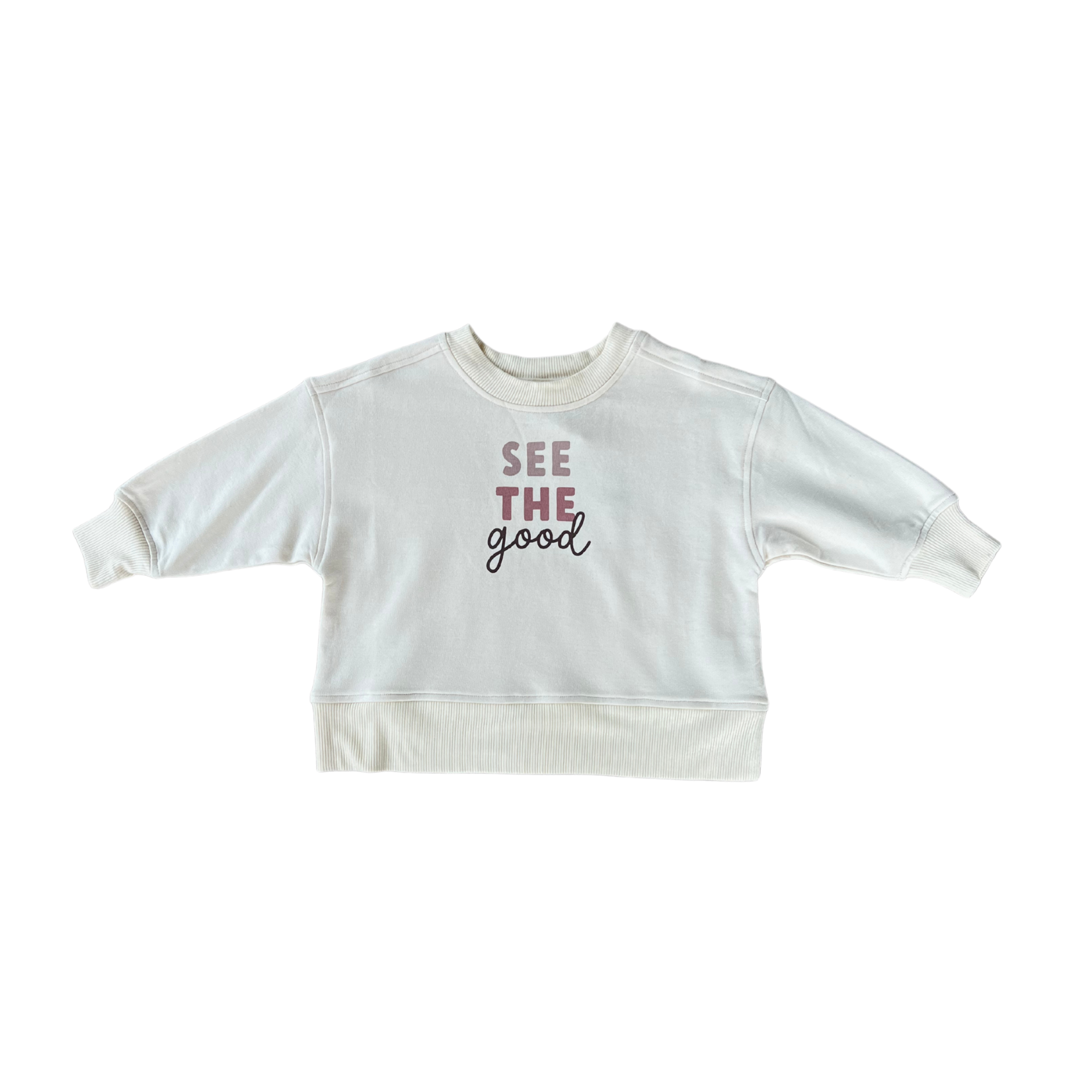 babysprouts clothing company Boxy Sweatshirt | See The Good