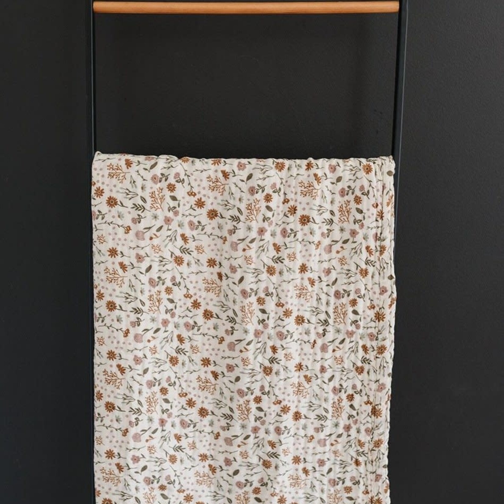 Mebie Baby Muslin Quilt - Meadow Floral