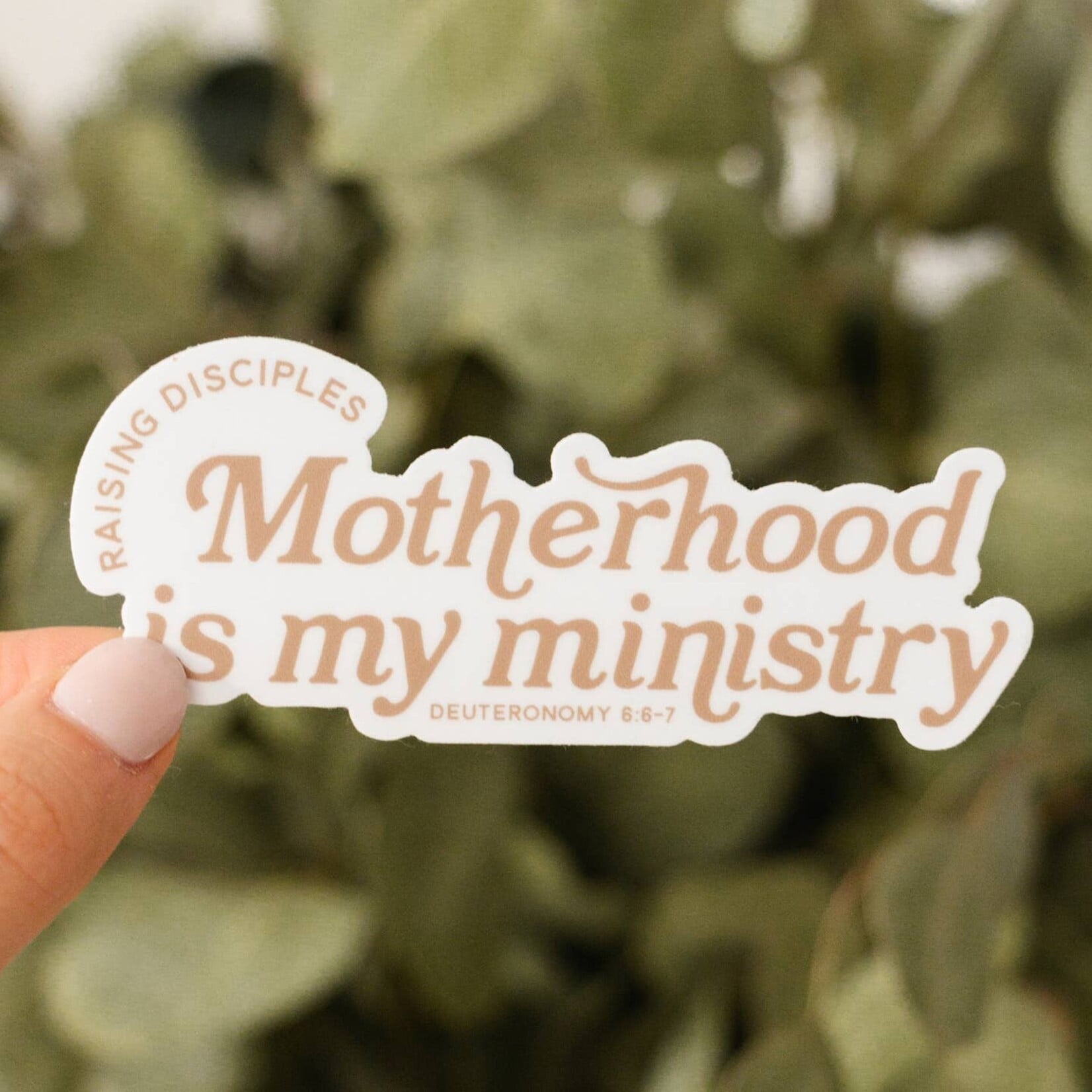 Kicks and Giggles Sticker - Motherhood Is My Ministry