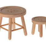 Maileg Table and stool set, Mouse