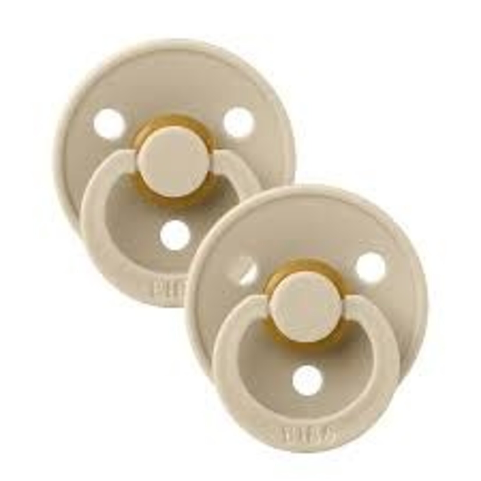 BIBS USA Size 2 Pacifier 2 PK Vanilla/Vanilla