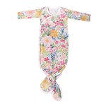 Copper Pearl Newborn Knotted Gown - Lark