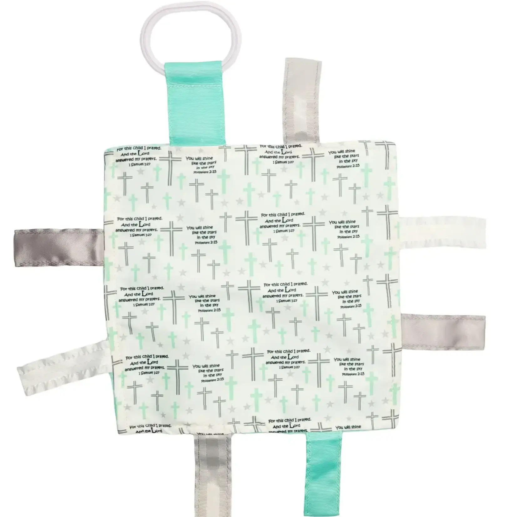 Baby Jack and Co. Prayer Church Baptism Baby Tag Keepsake Square 8x8