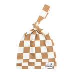 Copper Pearl Top Knot Hat 0-4M - Rad