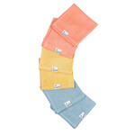 Copper Pearl Washcloths - Piper Coral