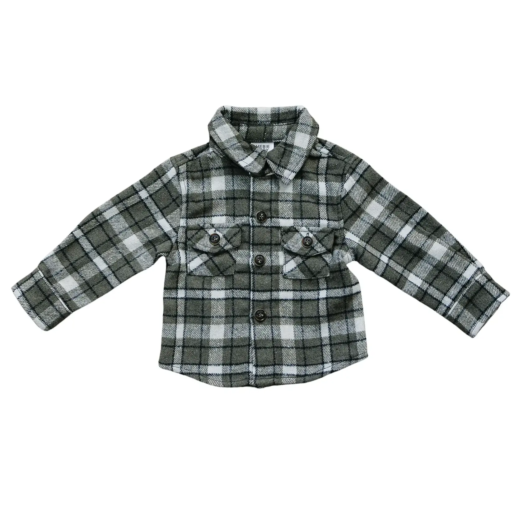 Mebie Baby Flannel Shacket