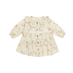 Quincy Mae Ruffle Collar Button Dress | Unicorns