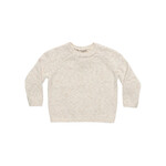 Quincy Mae Knit Sweater | Speckled Natural | 3-6M avail