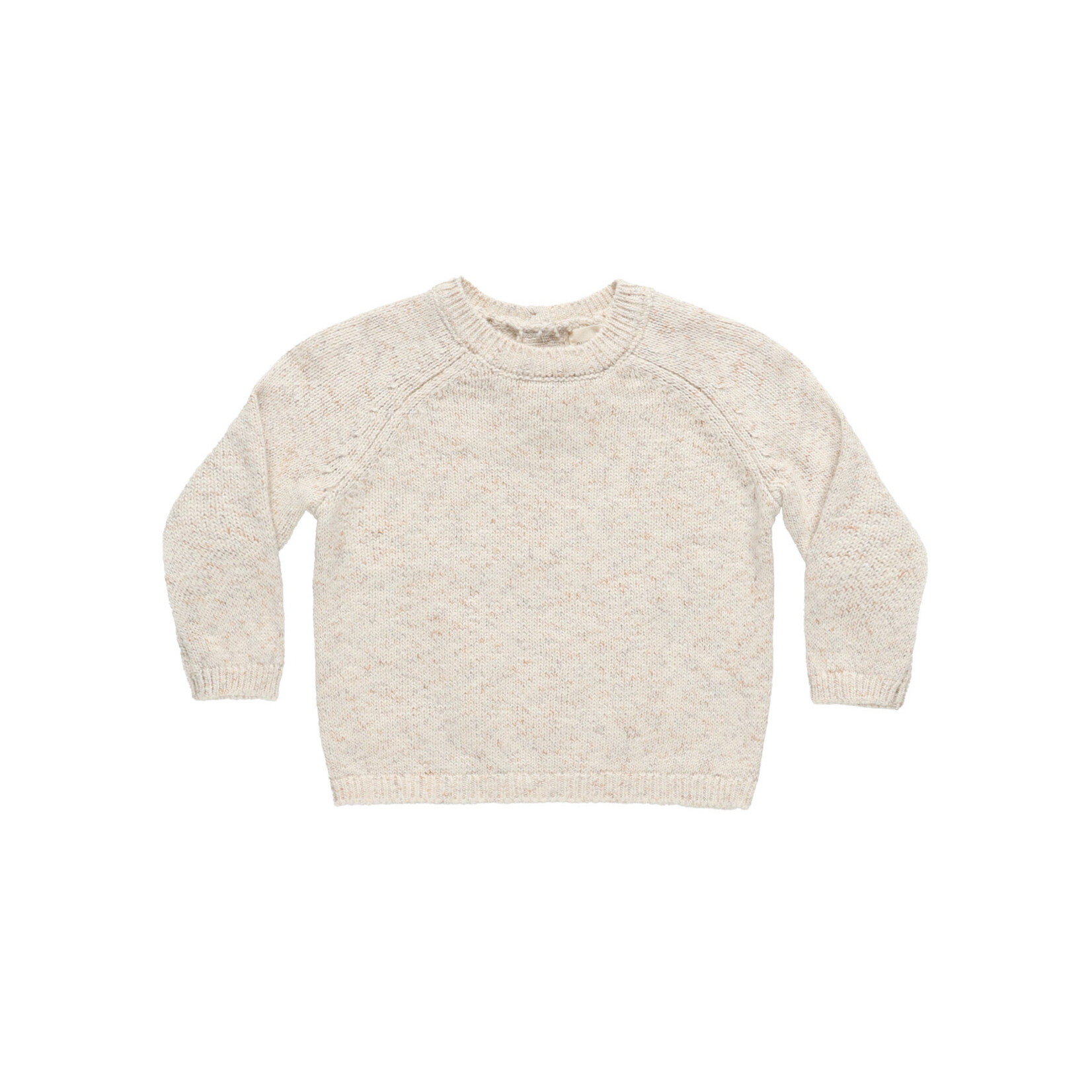 Quincy Mae Knit Sweater | Speckled Natural