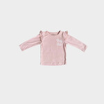 babysprouts clothing company Long Sleeve Ruffle Top | Big Sis