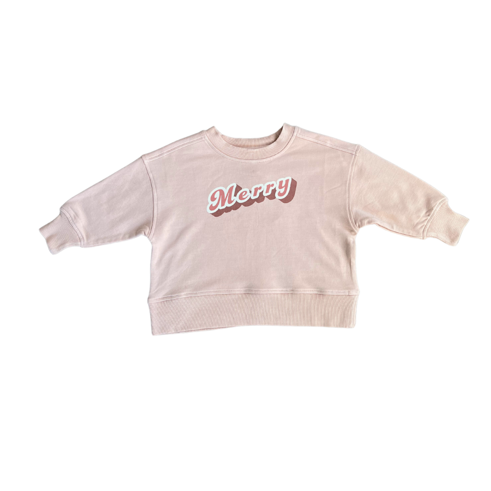 babysprouts clothing company Boxy Sweatshirt | Merry