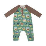 Angel Dear Raglan Romper | National Park Stickers