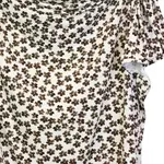 Lou Lou and Company Swaddle Blanket | Sloane (Brown Flowers)