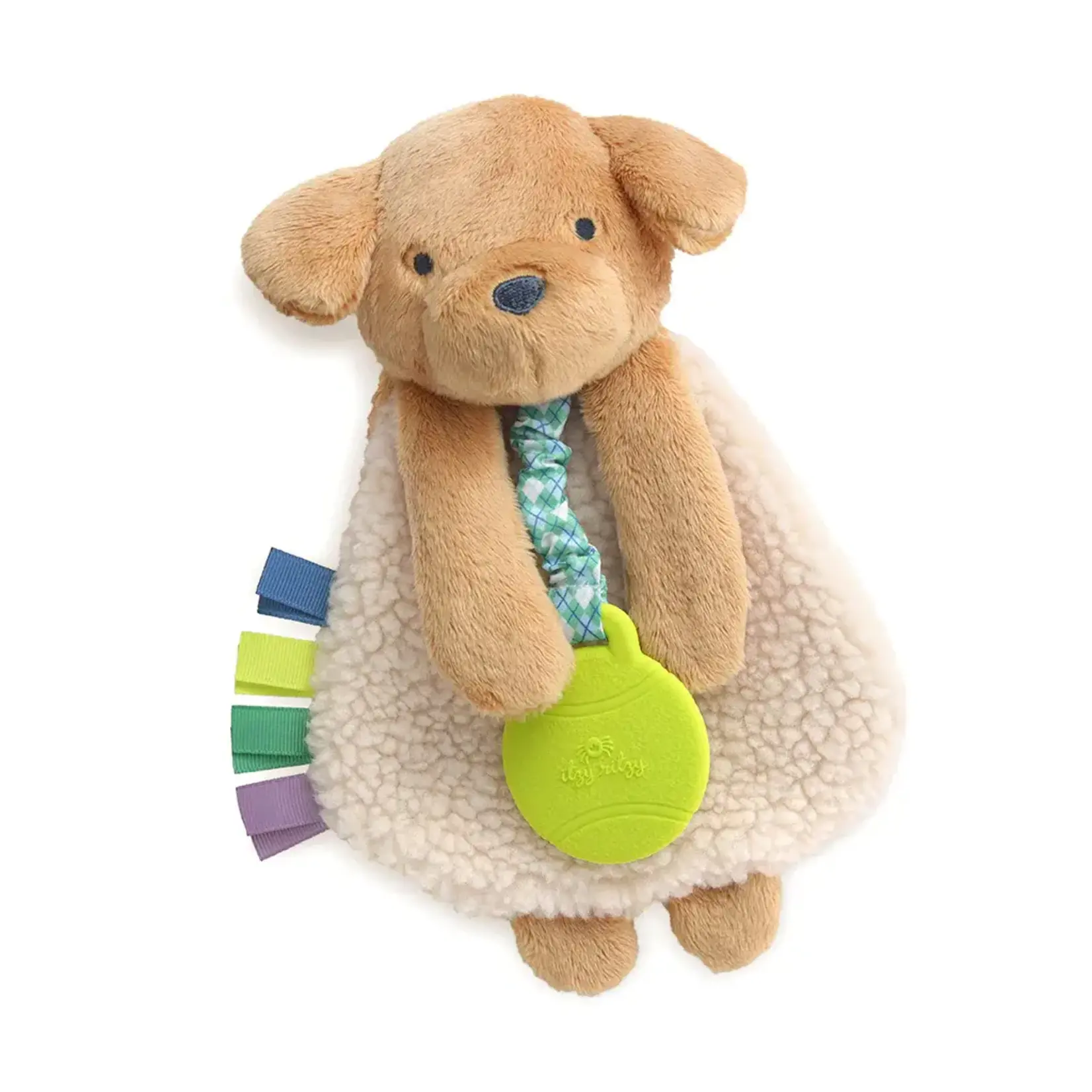 Itzy Ritzy Lovey Plush and Teether Toy | Puppy