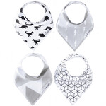 Copper Pearl Baby Bandana Bibs - Wild Set - 4 pack