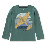 Tea Collection Toddler Graphic Tee - Airborne Adventure