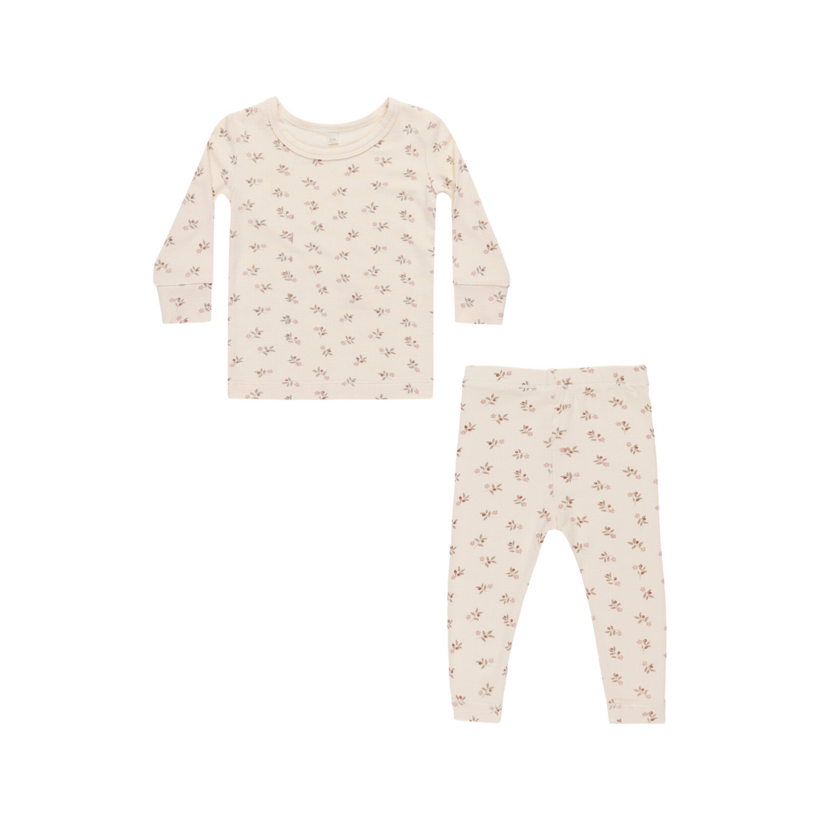 Quincy Mae Bamboo Pajama Set | Holly Berry