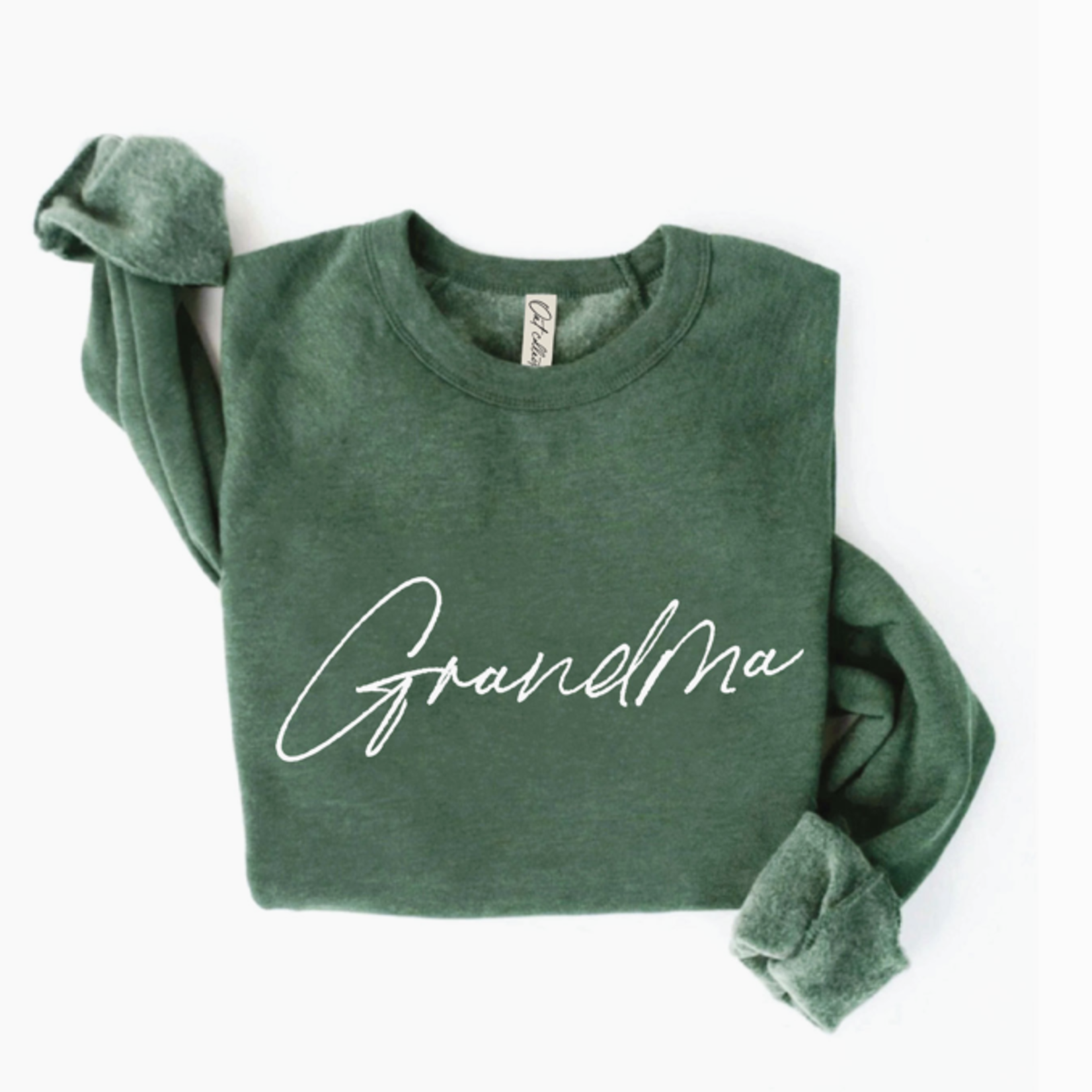Oat Collective Sweatshirt | Grandma | Heather Forest