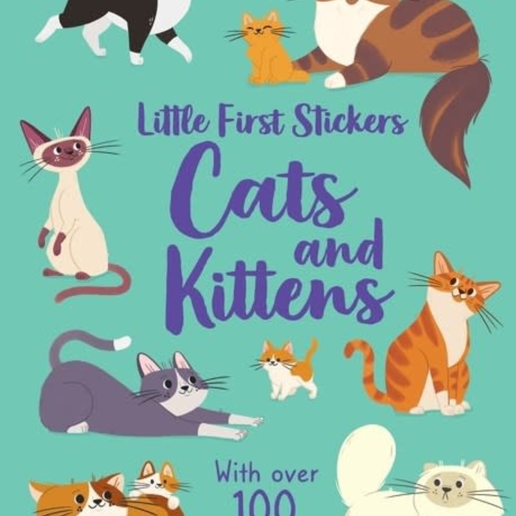 Usborne Little First Stickers Cats and Kittens