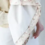 Saranoni Receiving Blanket Lush Satin Border - Flora