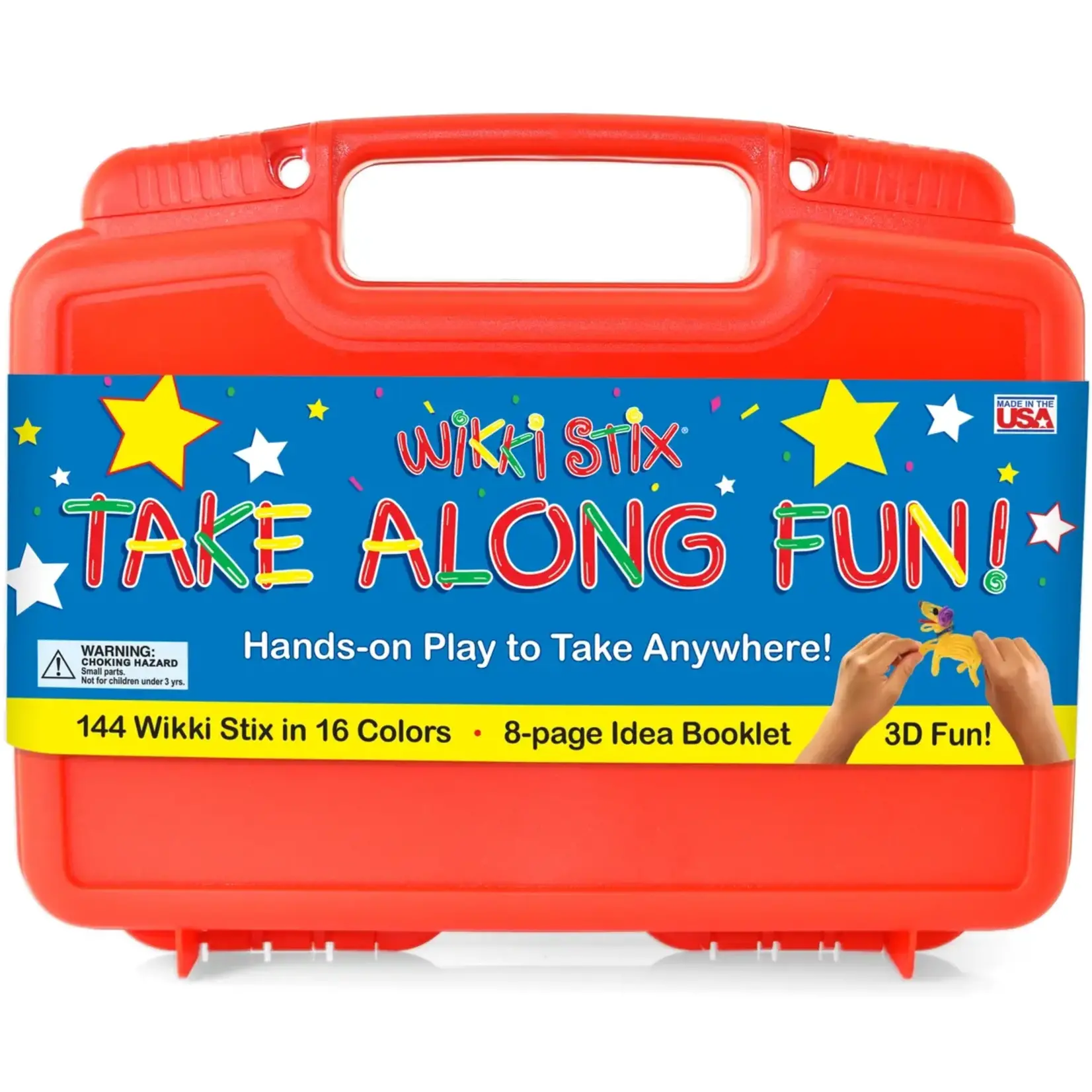 Wikki Stix TAKE ALONG FUN (168 Wikki Stix in Case)