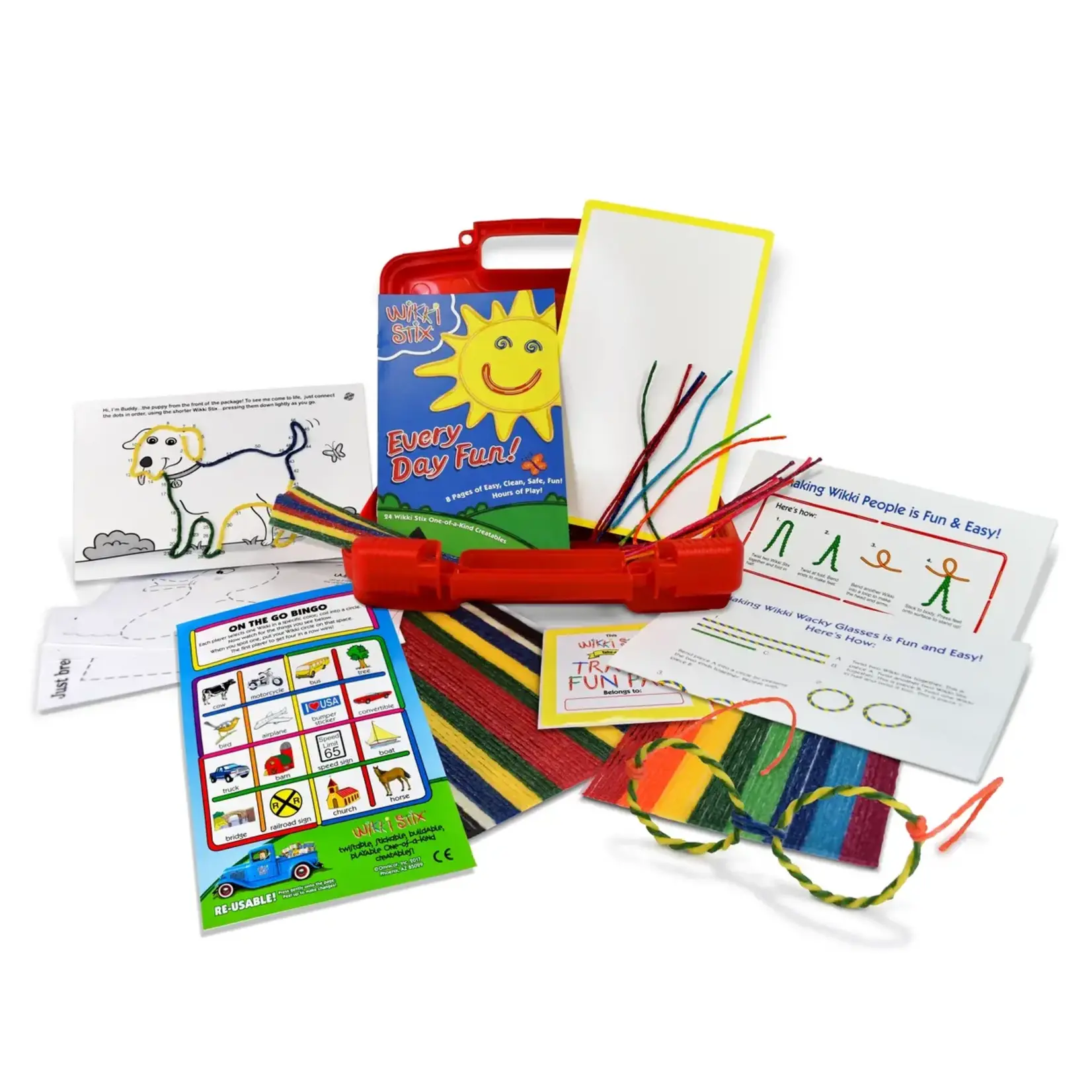 Wikki Stix TAKE ALONG FUN (168 Wikki Stix in Case)