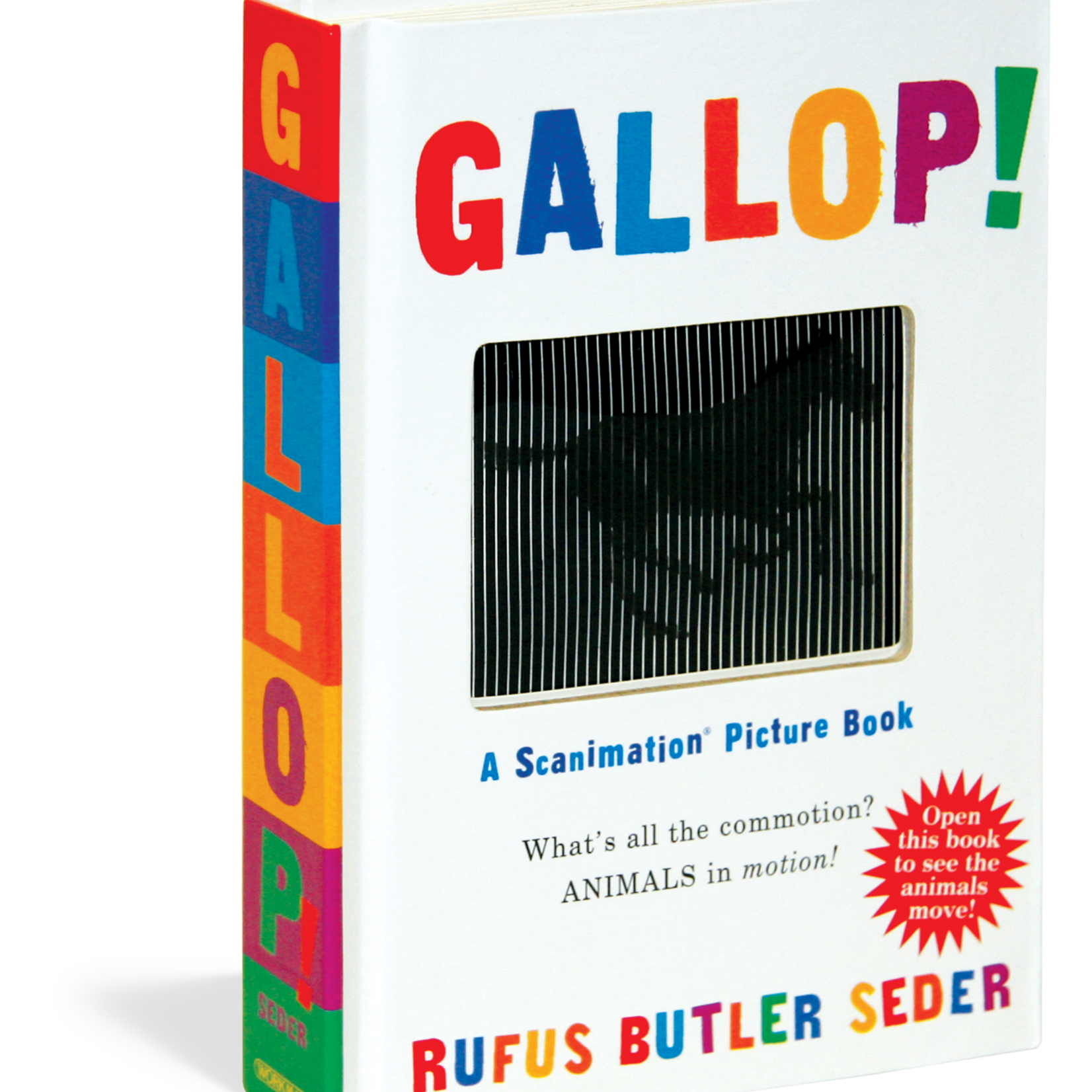 Hachette Book Group Gallop! Scanimation Book