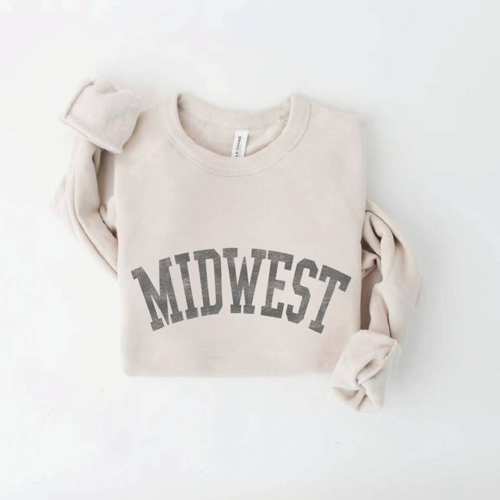 Oat Collective Sweatshirt | Midwest | Heather Dust