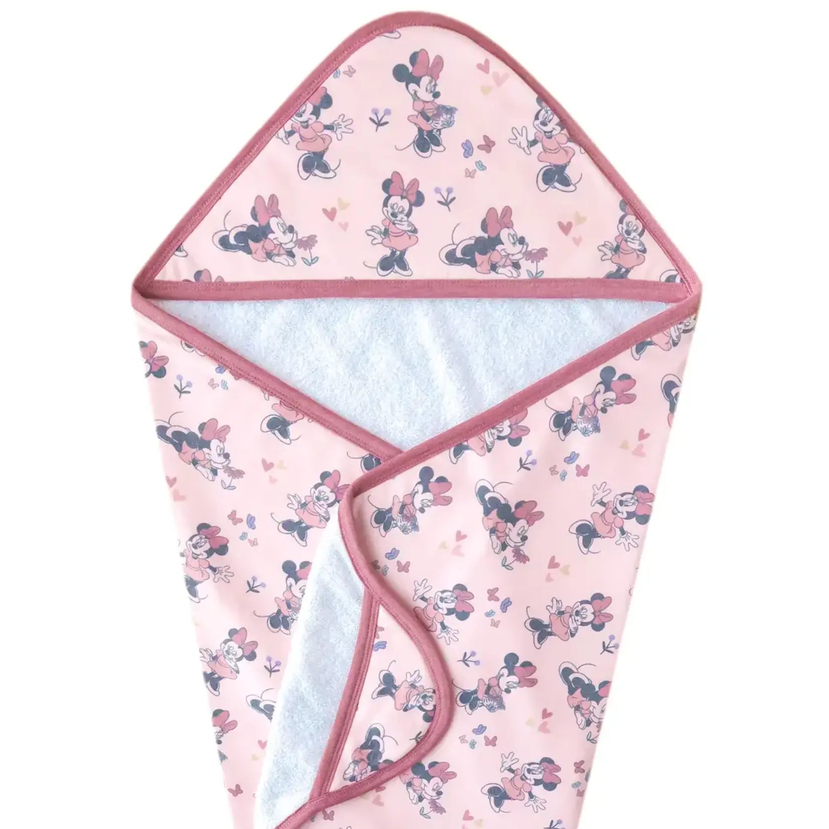 Copper Pearl Premium Baby Knit Hooded Towel - Minnie Mouse