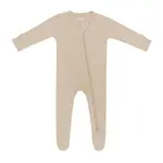 Kyte Baby Zippered Footie in Almond