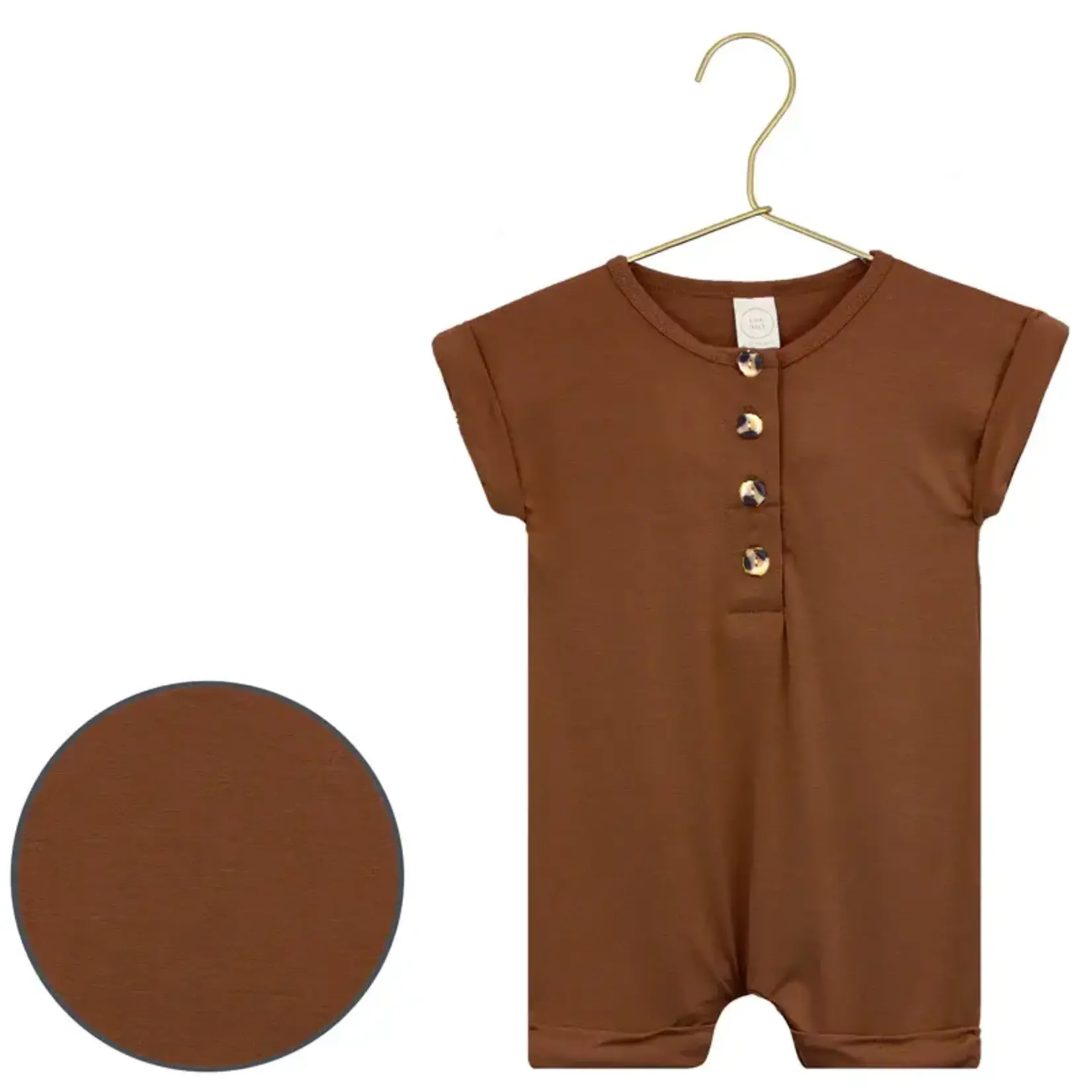 Lou Lou and Company Romper - Cannon (brown)