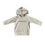 babysprouts clothing company Boy's Raglan Hoodie | Weekends 2T