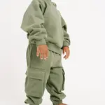 Little One Shop Forest Cargo Hoodie Set