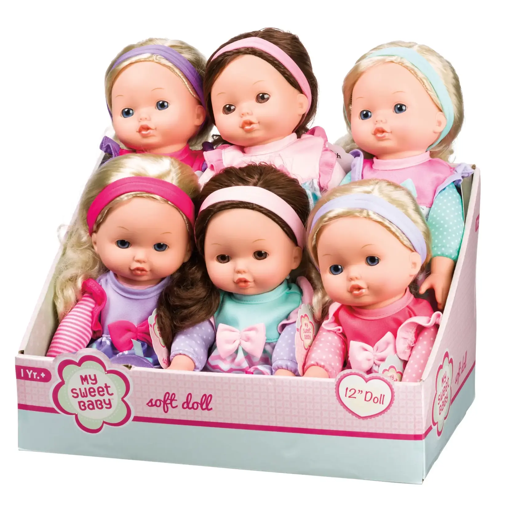 Toysmith My Sweet Baby Doll 12"