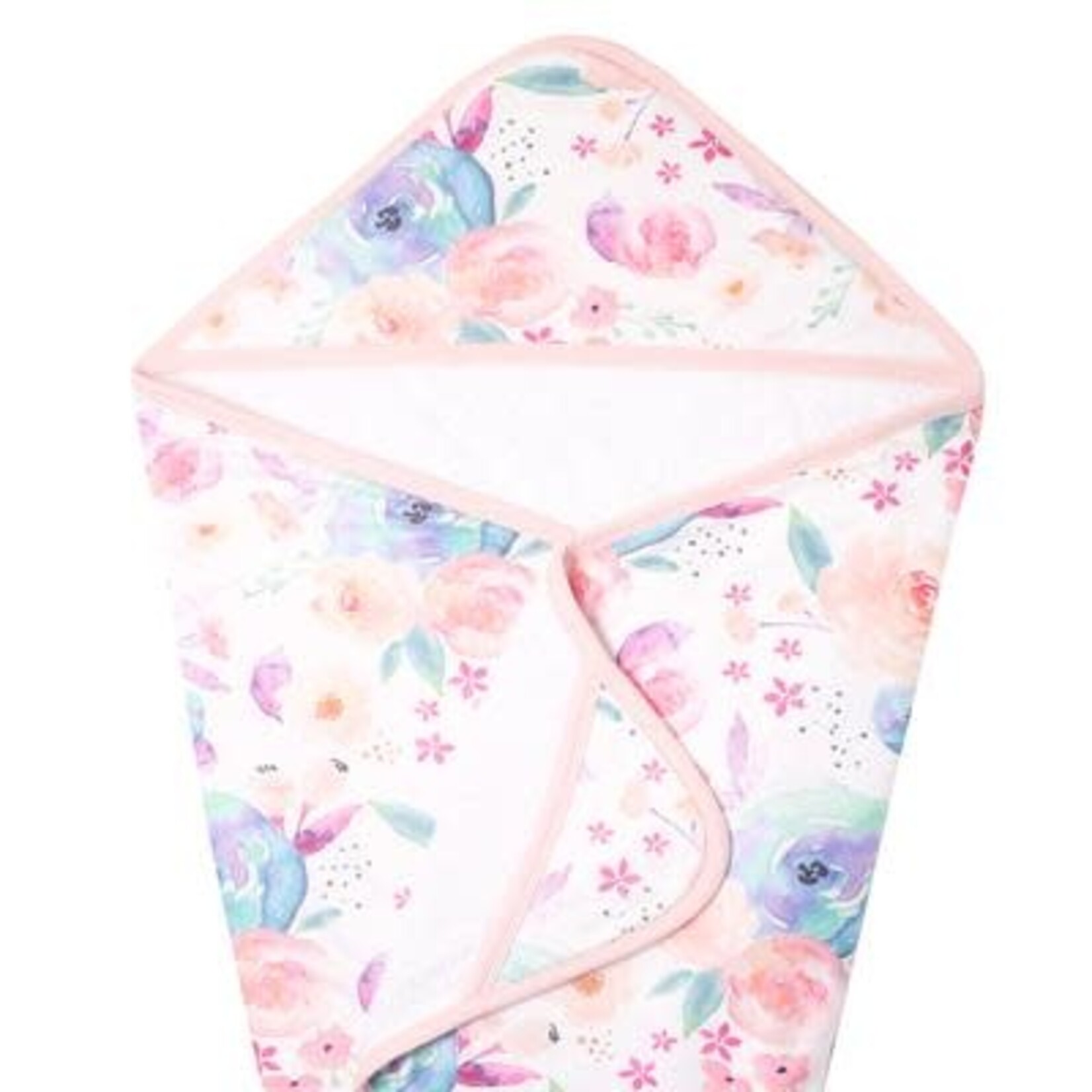 Copper Pearl Premium Baby Knit Hooded Towel - Bloom
