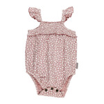 L'ovedbaby Muslin Sleeveless Bodysuit | Taffy Floral Organic