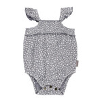 L'ovedbaby Sleeveless Bodysuit | Blueberry Floral Organic Muslin