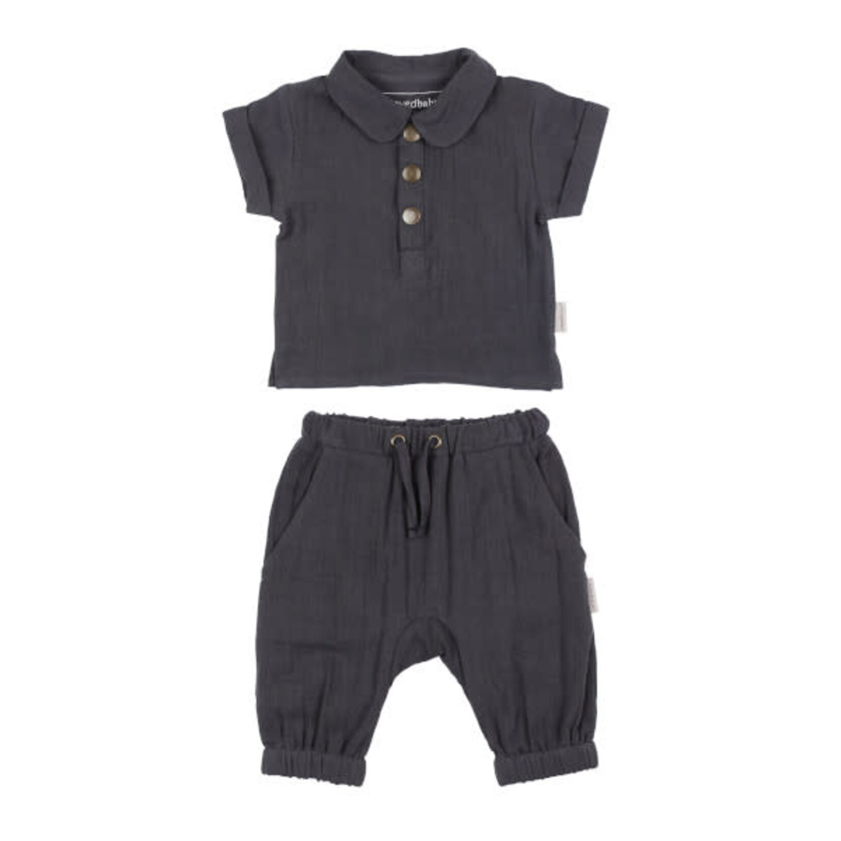 L'ovedbaby Tee & Harem Pant Set | Chia Organic Muslin
